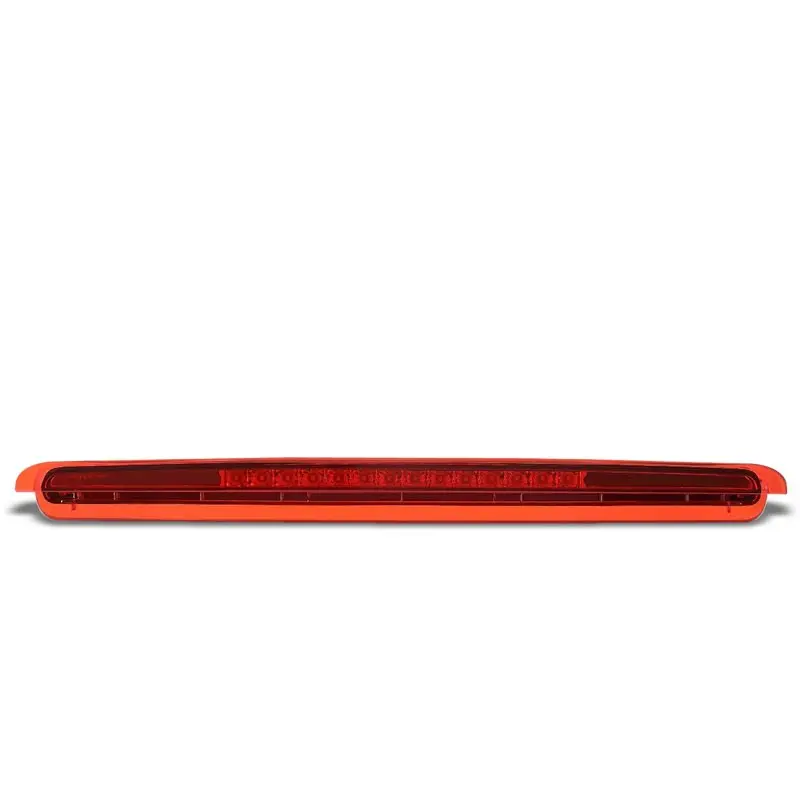Chrome Housing Red Lens Led Rear 3Rd Third Brake Light Lamp For 05-10 Scion Tc 1