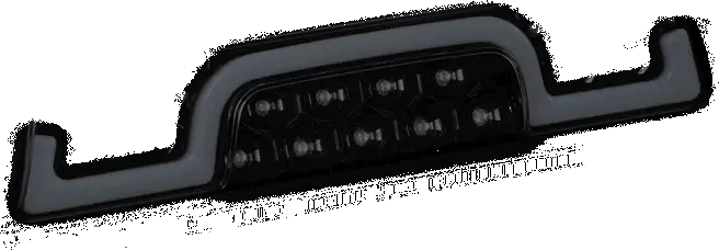 [Brake & Cargo Led] Smoked Len Third Brake Light For 14-22 Silverado Sierra Hd 1
