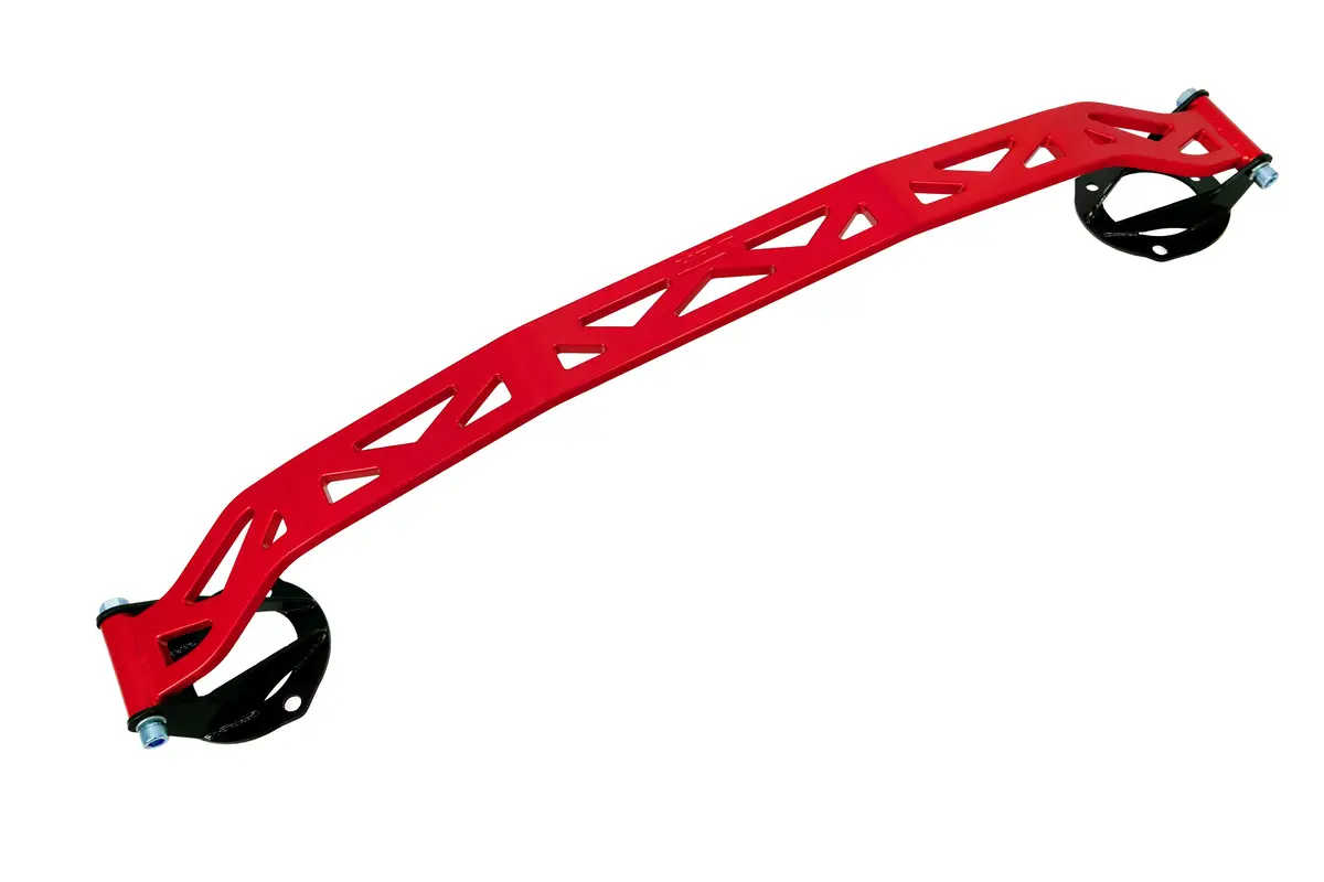 Hps Red Front Upper Strut Tower Brace Bar Solid Aluminum For 16-20 Lexus Is200t Is300 2.0T Xe30 1