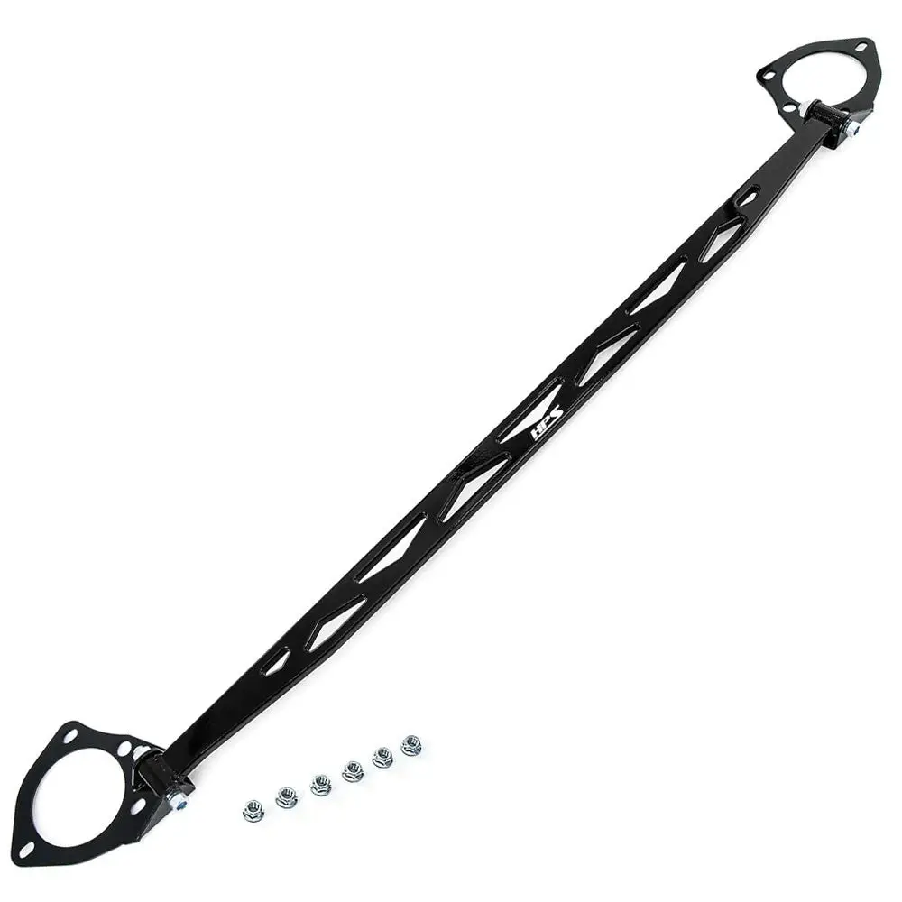Hps Black Front Upper Strut Tower Brace Bar Solid Aluminum For 18-22 Honda Accord 1.5T/2.0T (Cv1/Cv2) 1