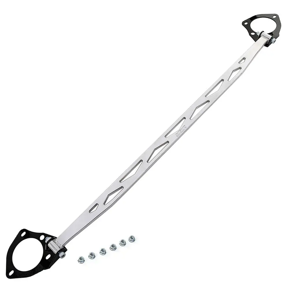 Hps Polish Front Upper Strut Tower Brace Bar Solid Aluminum For 18-22 Honda Accord 1.5T/2.0T (Cv1/Cv2) 1