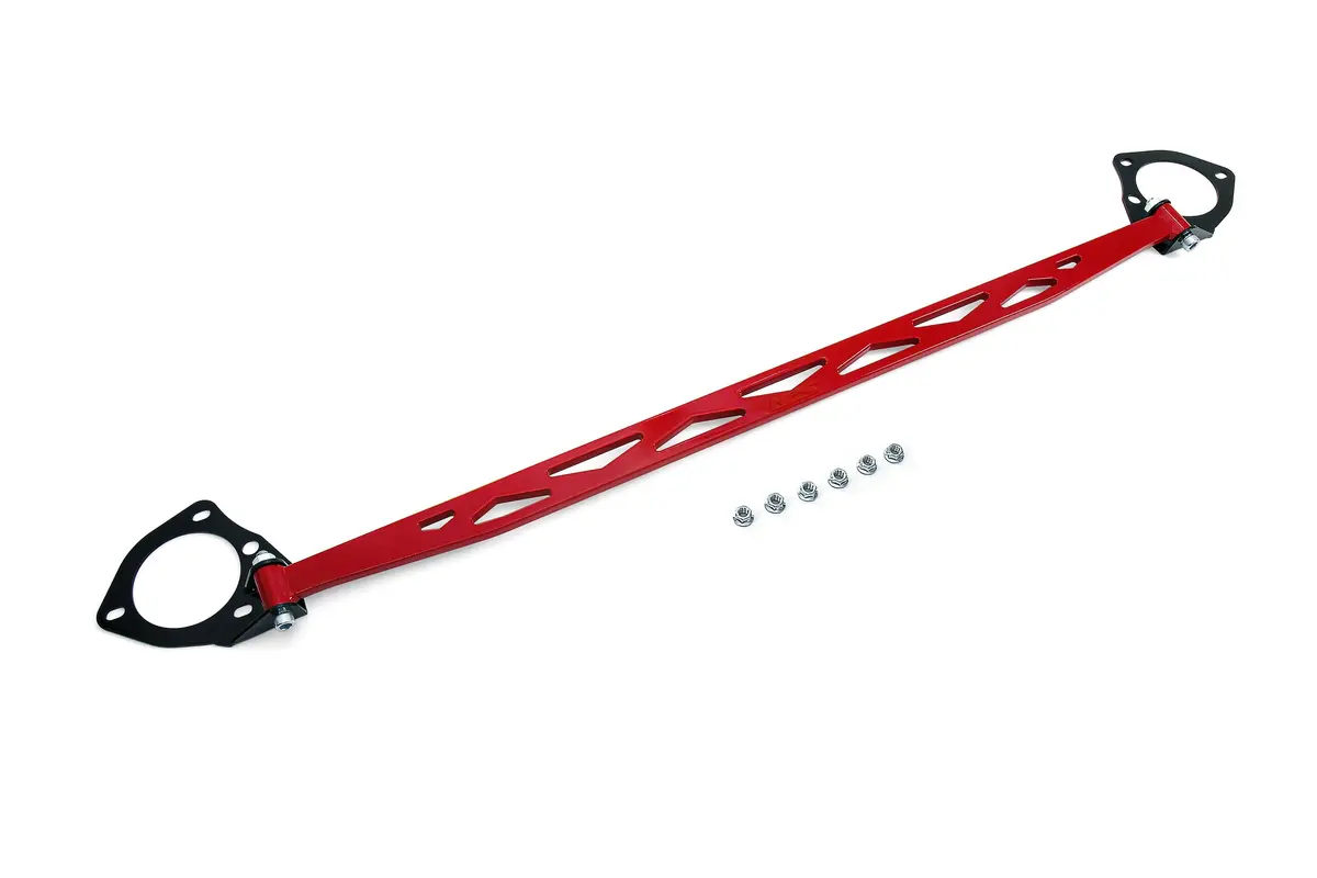 Hps Red Front Upper Strut Tower Brace Bar Solid Aluminum For 18-22 Honda Accord 1.5T/2.0T (Cv1/Cv2) 1
