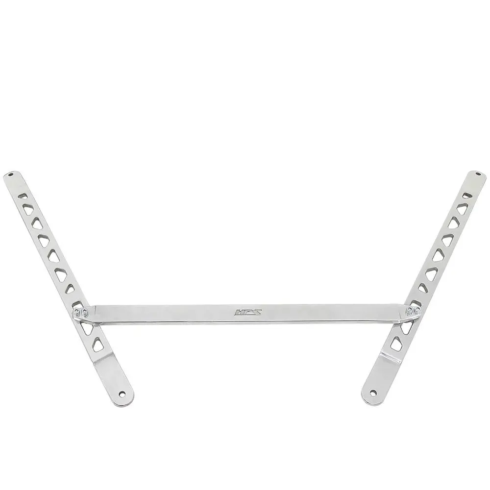 Hps Polish Front Upper Strut Tower Brace Bar Solid Aluminum For 18-23 Kia Stinger Ck 1