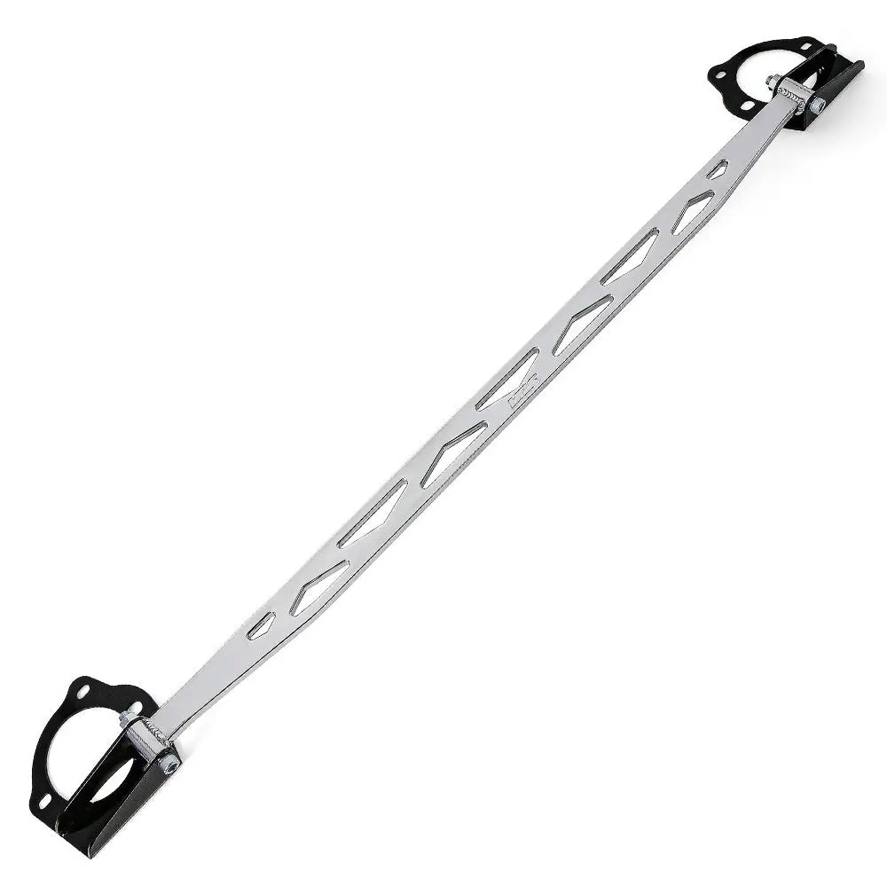 Hps Polish Front Upper Strut Tower Brace Bar Solid Aluminum For 23-24 Acura Integra De / 17-24 Honda Civic Type-R 1