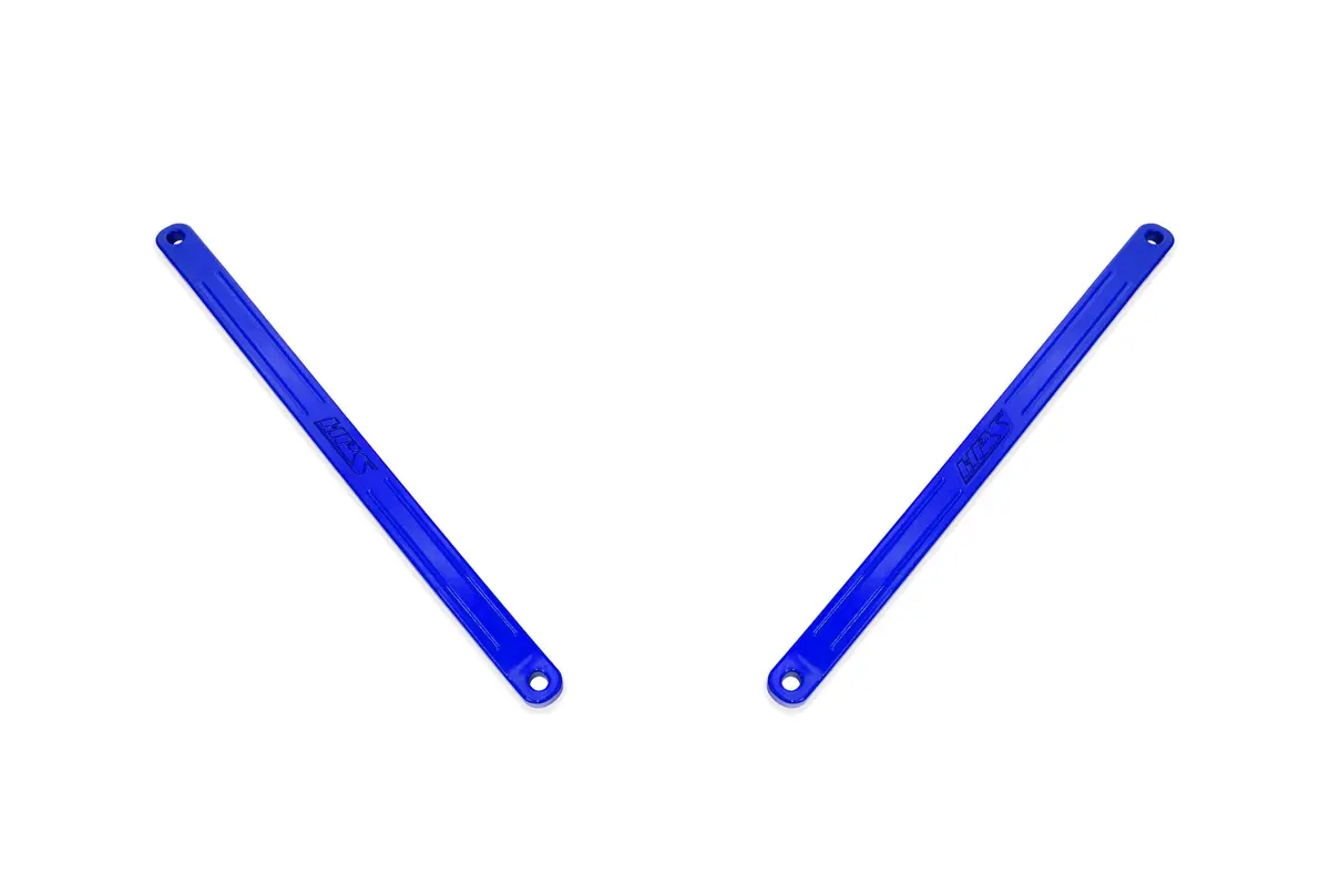 Hps Blue Front Upper Strut Bar Tower Brace Solid Bar For 20-24 Bmw M340i B58 3.0T/ 19-24 330I B48 2.0T 1