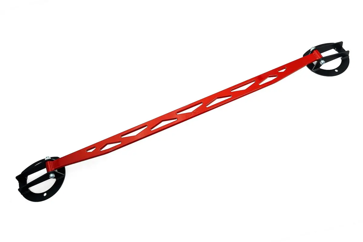 Hps Red Front Upper Strut Tower Brace Bar Solid Aluminum For 22-26 Subaru Wrx 2.4L Vb 1
