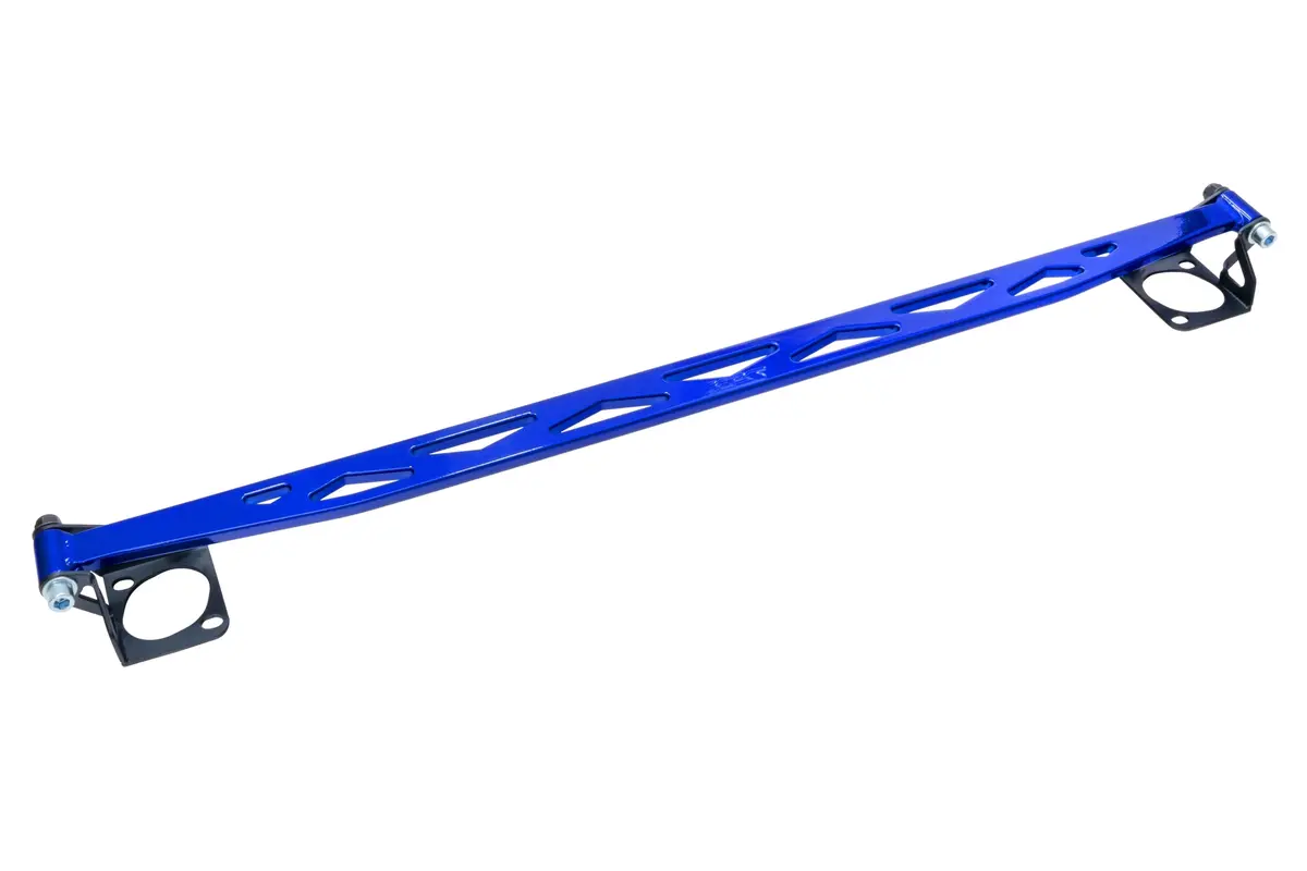 Hps Blue Front Upper Strut Tower Brace Bar Solid Aluminum For 94-01 Acura Integra Dc2 1