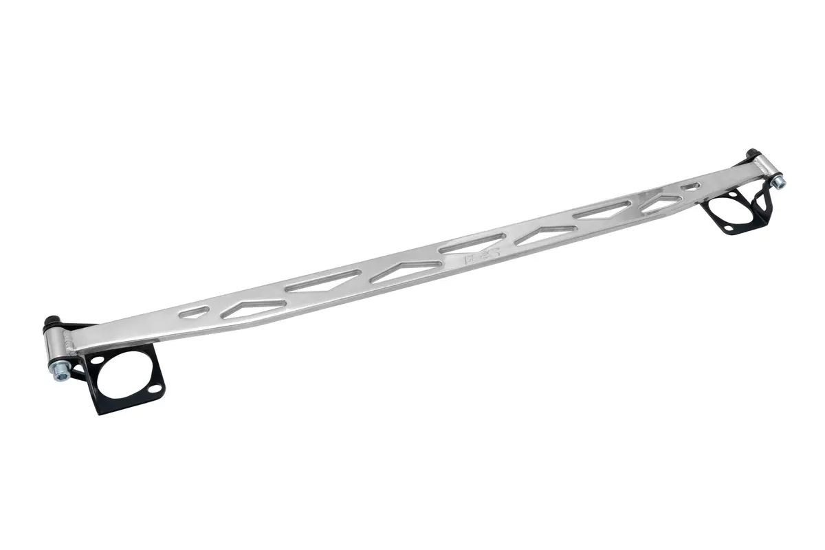 Hps Polish Front Upper Strut Tower Brace Bar Solid Aluminum For 94-01 Acura Integra Dc2 1
