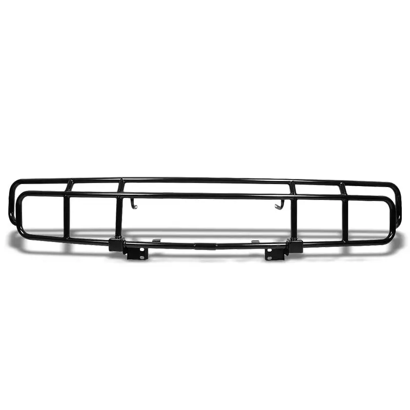 Black Front Bull Bar Bumper Brush Grille Guard Frame For 03-09 Hummer H2 4Dr 1