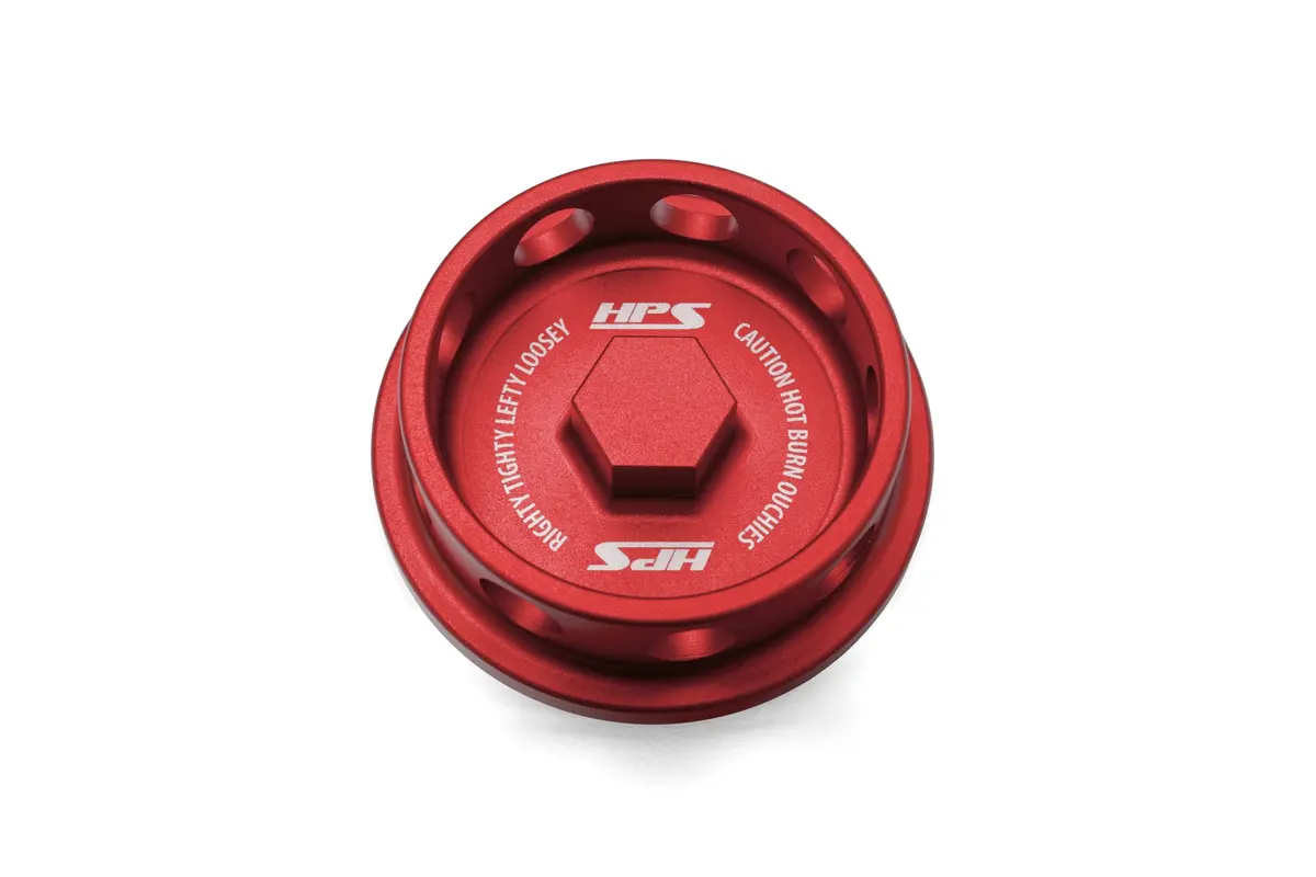 Hps Red Cnc Billet Aluminum Engine Oil Filler Cap Cover For Acura  B C D F H J K L R Series Engine 1