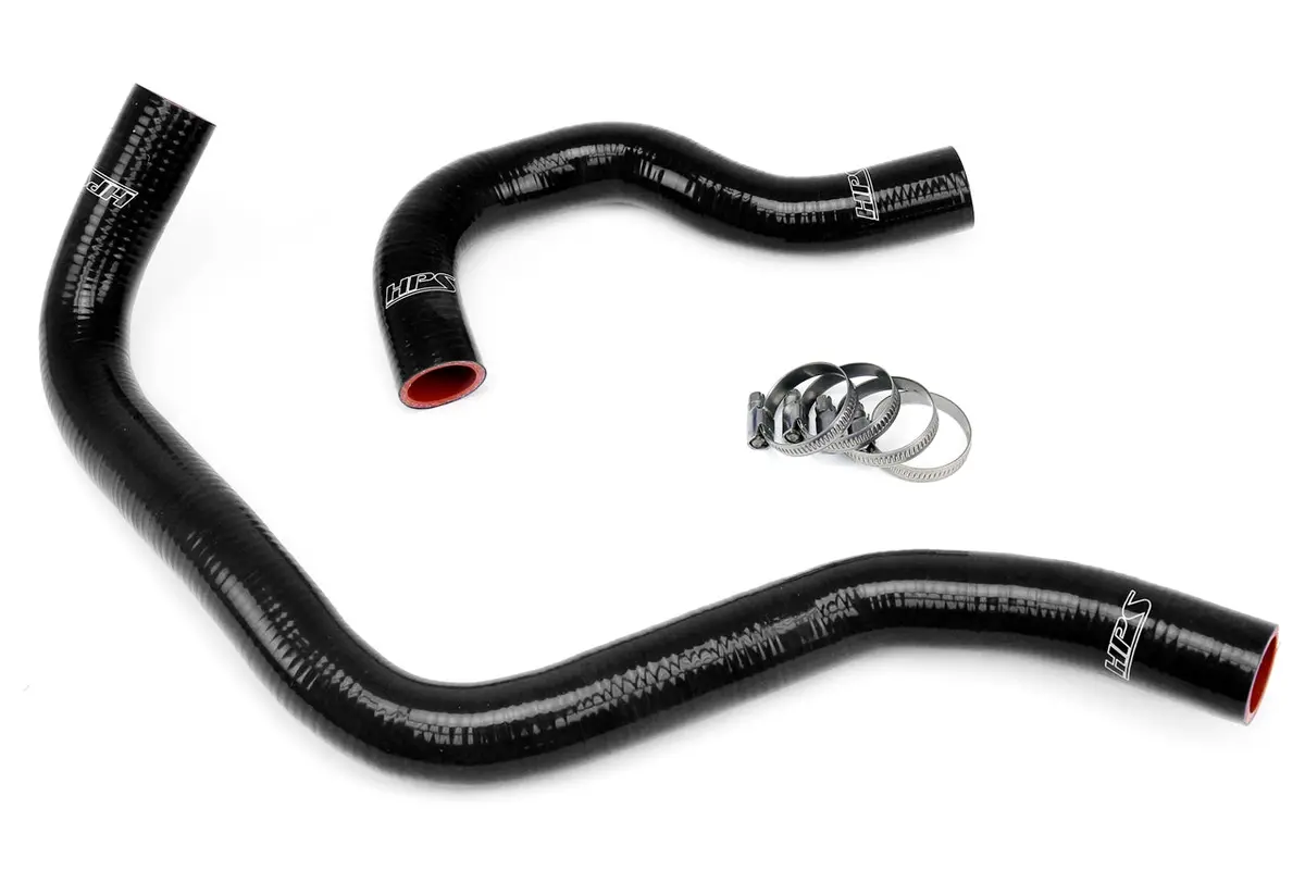 Hps Black 3-Ply Silicone Radiator Coolant Hose Kit For 90-93 Acura Integra Ls Rs Gs Gs-R 1