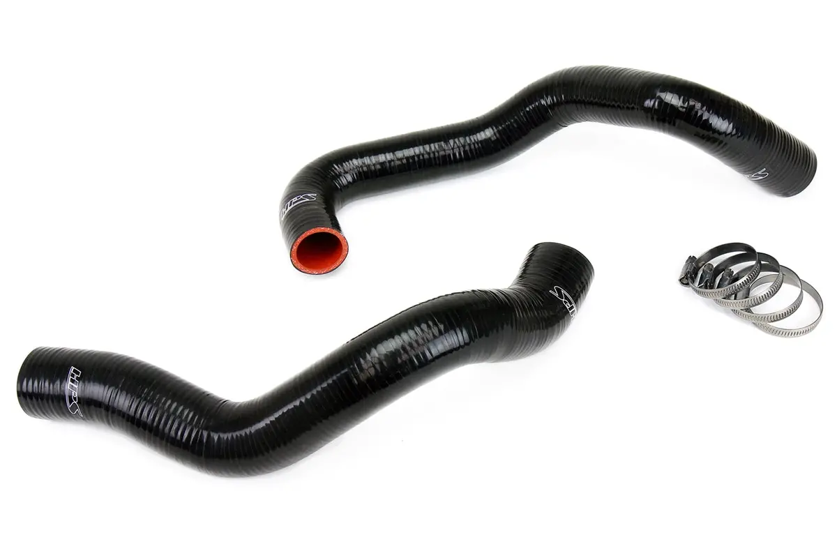 Hps Black 3-Ply Silicone Radiator Coolant Hose Kit For 94-95 Ford Mustang Gt / Cobra 1