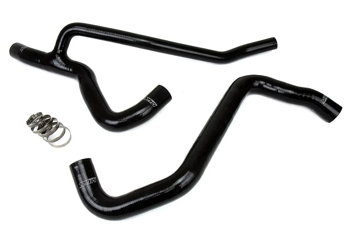 Hps Black 3-Ply Silicone Radiator Coolant Hose Kit For 07-10 Ford Mustang Gt V8 1