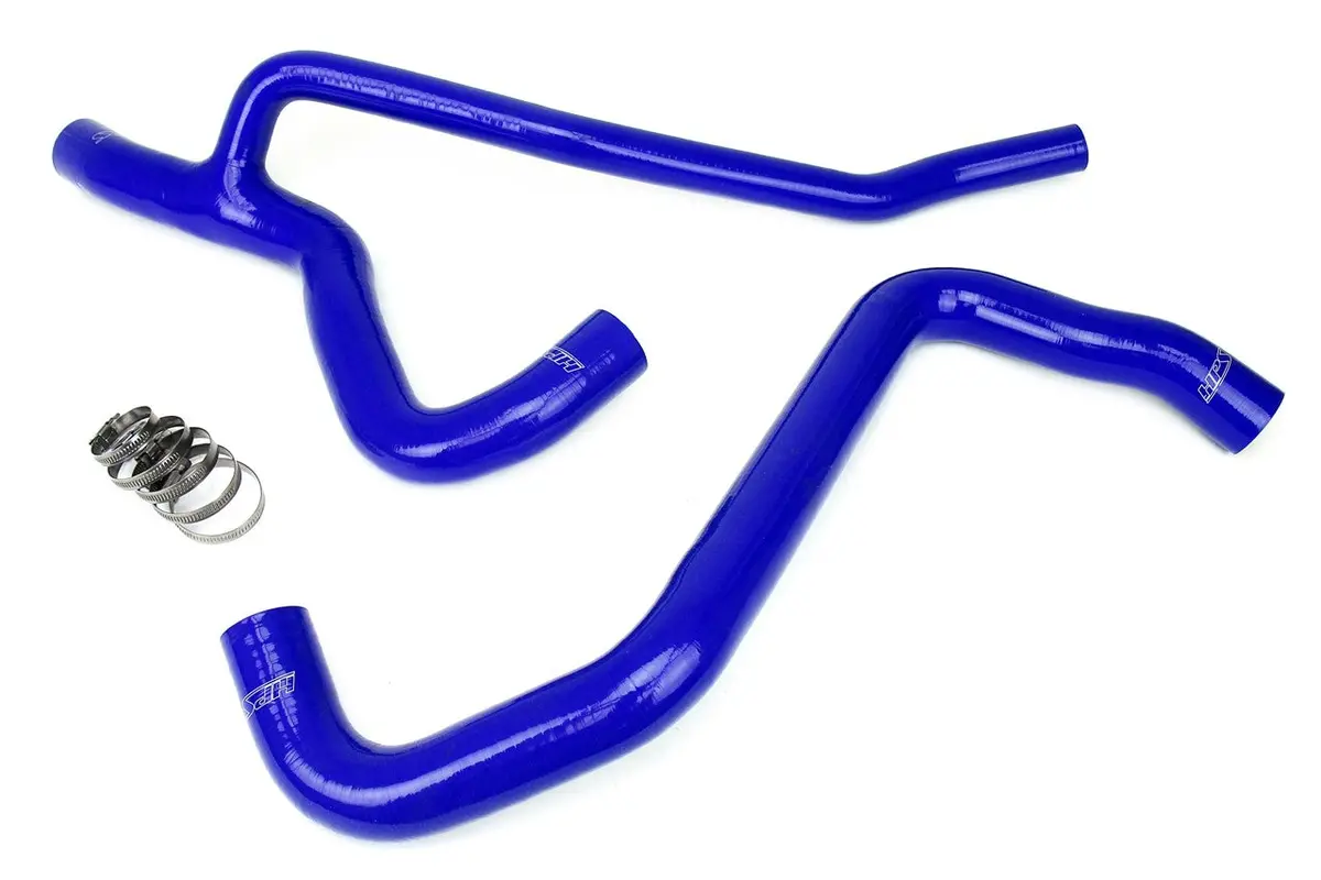 Hps Blue 3-Ply Silicone Radiator Coolant Hose Kit For 07-10 Ford Mustang Gt V8 1