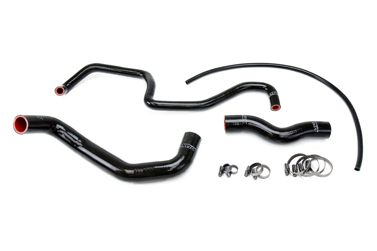 Hps Black 3-Ply Silicone Radiator Coolant Hose Kit For 03-07 Infiniti G35 / 03-06 Nissan 350Z 1