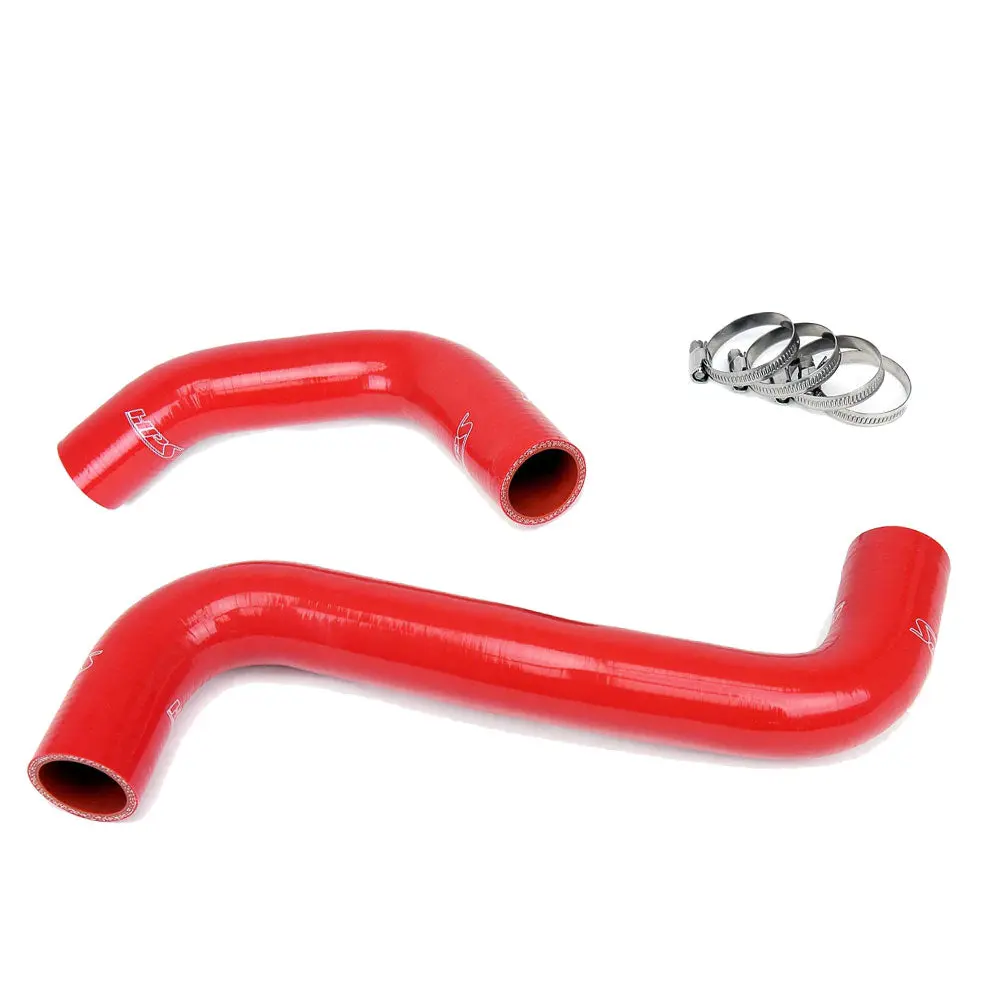 Hps Red 3-Ply Silicone Radiator Coolant Hose Kit For 08-21 Subaru Impreza / Wrx / Wrx Sti / Forester 1