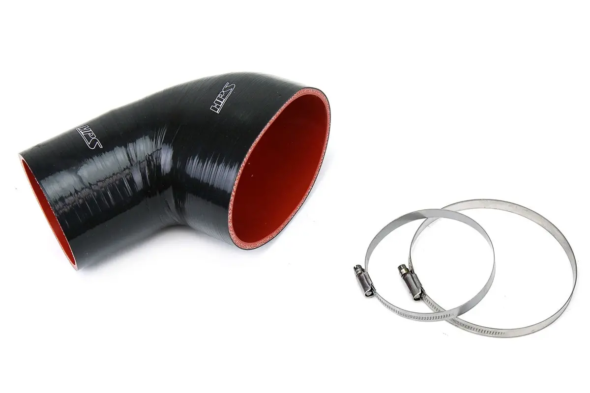 Hps Black Silicone Post Maf Air Intake Hose Kit For 01-06 Bmw M3 E46 Coupe / Convertible 1