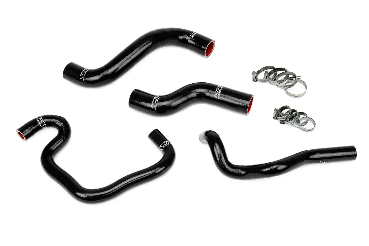 Hps Black 3-Ply Silicone Radiator/Heater Coolant Hose Kit For 95-98 Toyota T100 3.4L V6 1