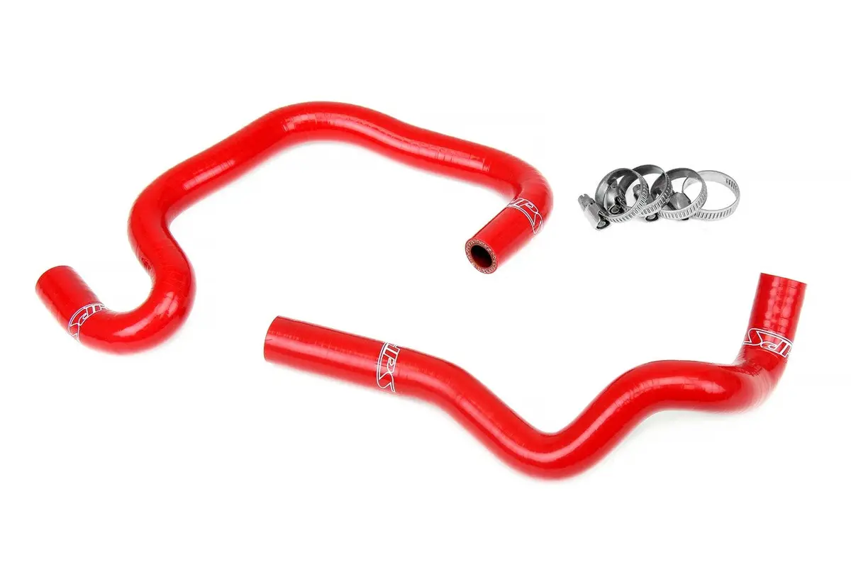 Hps Red 3-Ply Silicone Heater Coolant Hose Kit For 95–98 Toyota T100 3.4L V6 1