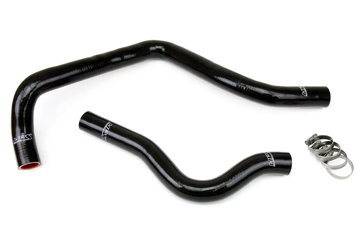 Hps Black 3-Ply Silicone Radiator Coolant Hose Kit For 97-01 Acura Integra Type-R 1