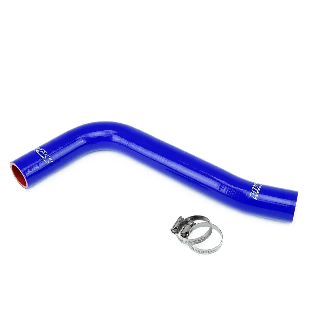 Hps Blue 3-Ply Silicone Upper Radiator Coolant Hose For 05-15 Tacoma 4.0L V6 Supercharged 1