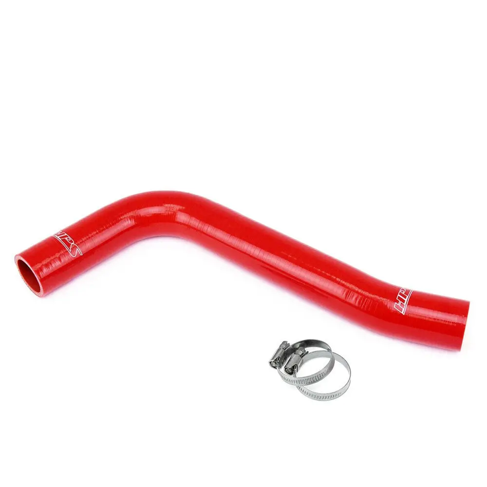 Hps Red 3-Ply Silicone Upper Radiator Coolant Hose For 05-15 Tacoma 4.0L V6 Supercharged 1