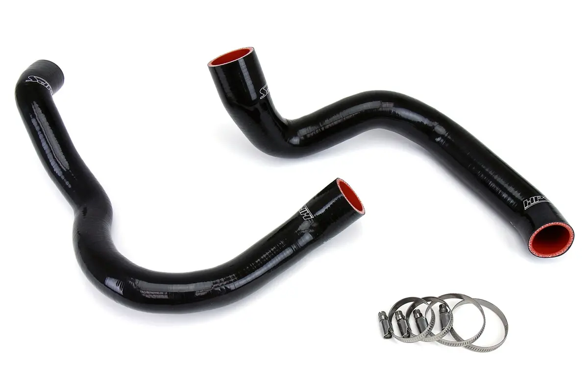 Hps Black 3-Ply Silicone Radiator Coolant Hose Kit For 91-01 Jeep Cherokee Xj 4.0L 1