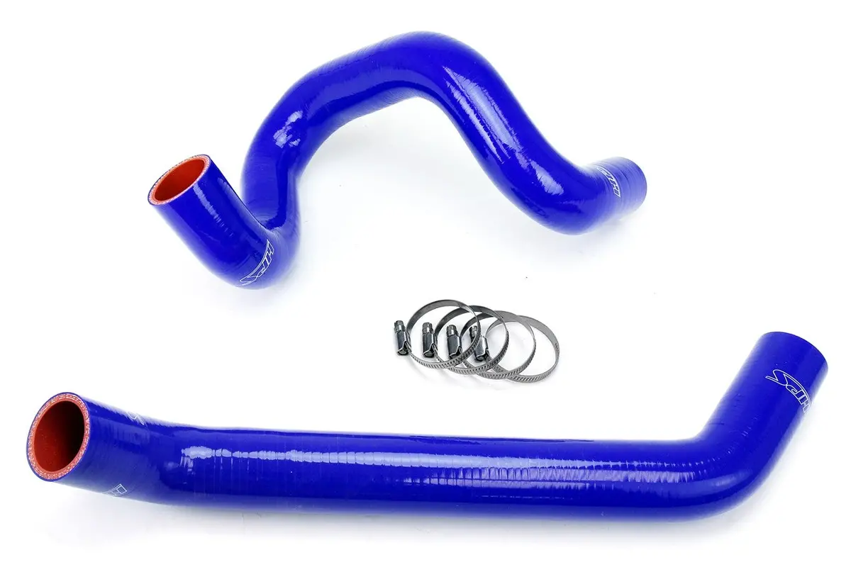 Hps Blue 3-Ply Silicone Radiator Coolant Hose Kit For 07-11 Jeep Wrangler Jk & Unlimted 3.8L V6 1