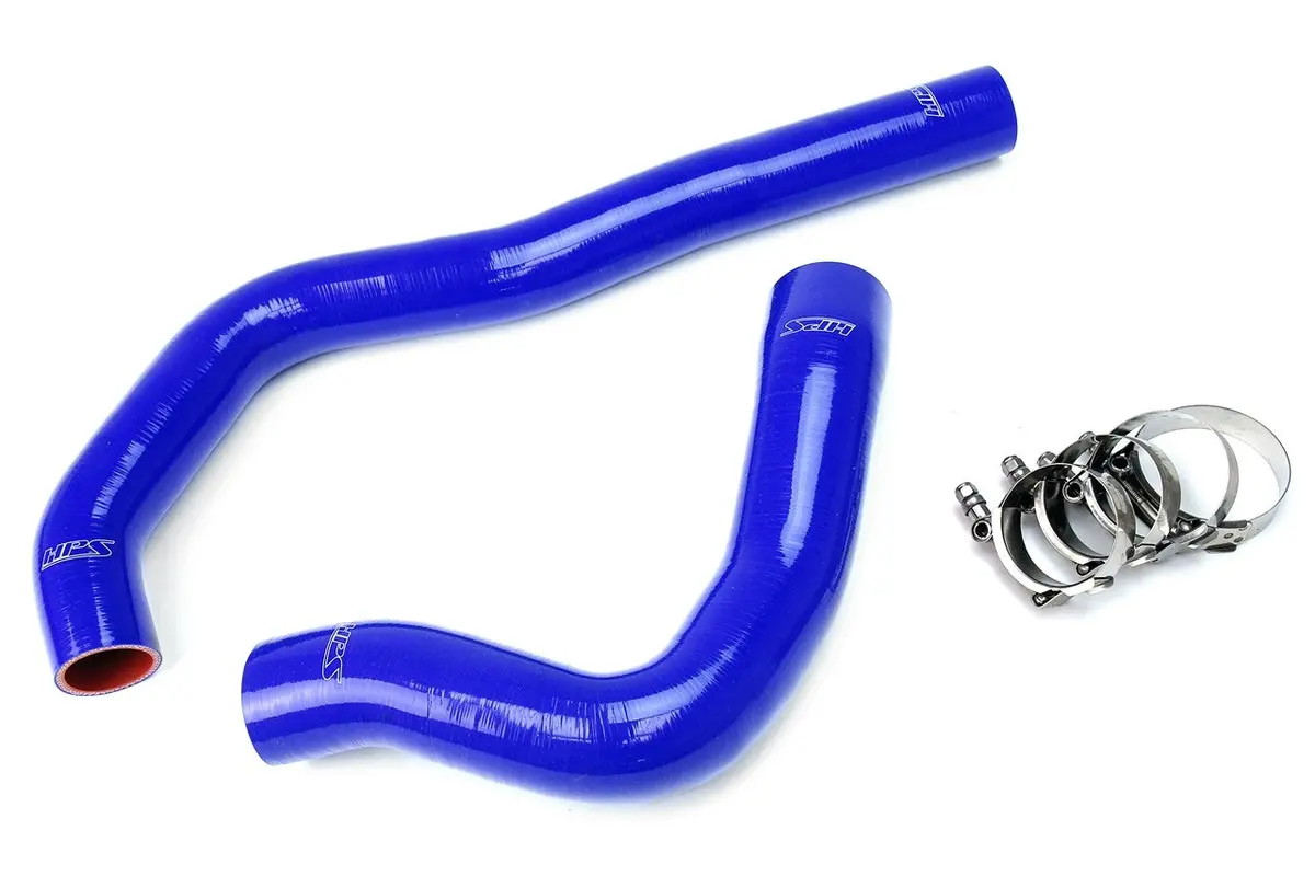 Hps Blue 3-Ply Silicone Radiator Coolant Hose Kit For Dodge 99-02 Ram Pickup 5.9L Diesel Cummins 1