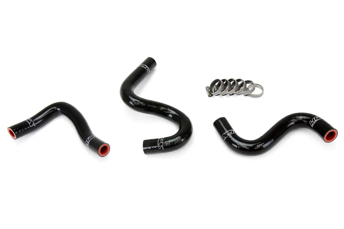 Hps Black Silicone Heater Hose Kit For Toyota 83-87 Corolla Ae86 4A-Geu 1