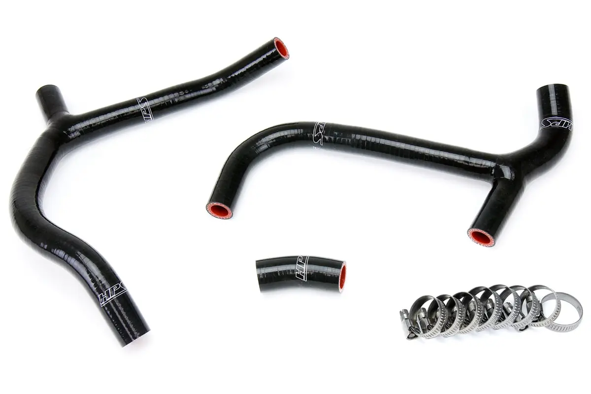 Hps Black 3-Ply Silicone Radiator Coolant Hose Kit For 09-12 Honda Crf450r 1