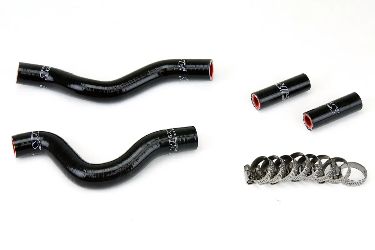 Hps Black 3-Ply Silicone Radiator Coolant Hose Kit For 01-11 Suzuki Rm250 1