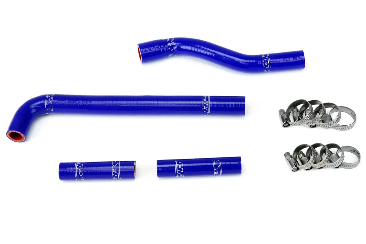 Hps Blue 3-Ply Silicone Radiator Coolant Hose Kit For 01-06 Yamaha Wr250f / 01-05 Yz250f 1