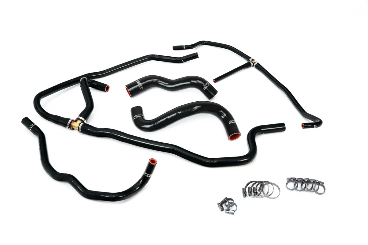 Hps Black 3-Ply Silicone Radiator/Heater Coolant Hose Kit For 09-13 Corvette Z06 7.0 Ls7/Ls3 C6 6.2 V8 1