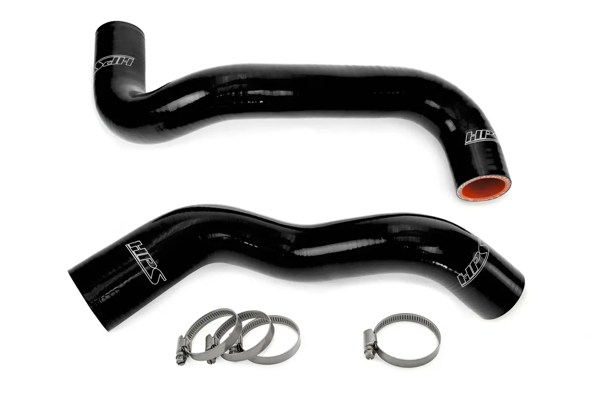 Hps Black 3-Ply Silicone Radiator Coolant Hose Kit For 09-13 Chevrolet Corvette Ls7 Ls3 1