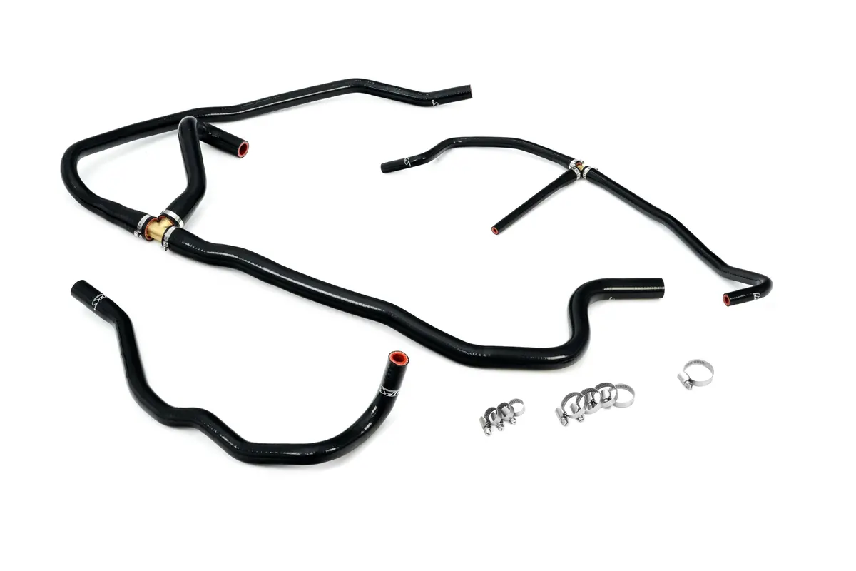 Hps Black 3-Ply Reinforced Silicone Heater Hose Kit For 05-08 Chevrolet Corvette 6.0 Ls2/6.2 Ls3/7.0L Ls7 1