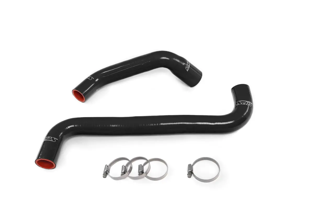 Hps Black 3-Ply Silicone Radiator Coolant Hose Kit For 05-08 Chevrolet Corvette Ls2 Ls3 Ls7 1
