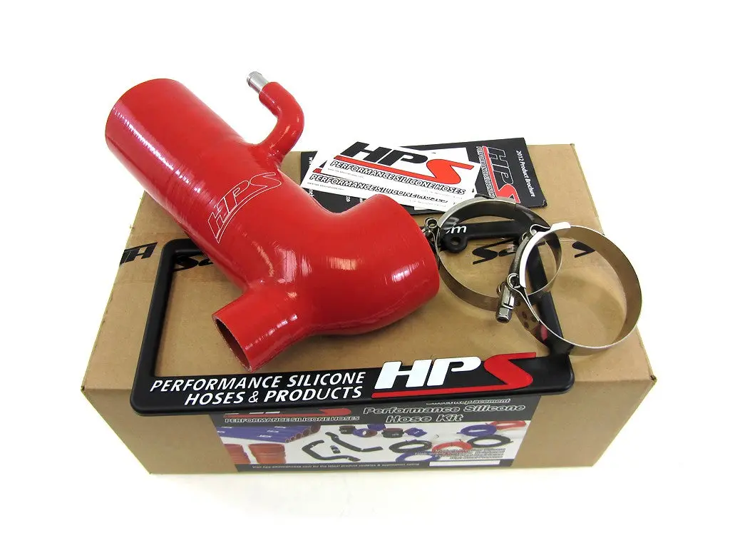 Hps Red Silicone Post Maf Air Intake Hose Kit With Sound Port For 13-16 Scion Frs / 13-20 Subaru Brz 1