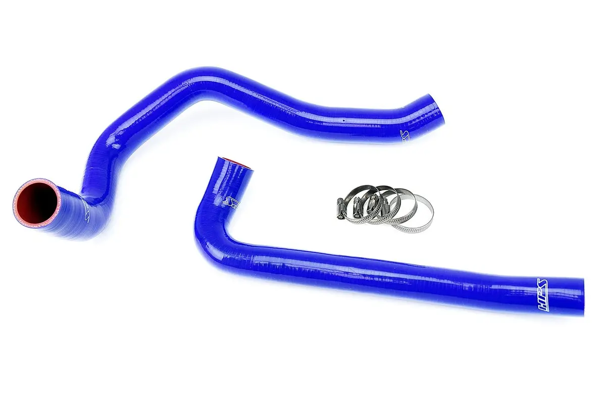 Hps Blue 3-Ply Silicone Radiator Coolant Hose Kit For 97-02 Jeep Wrangler Tj 2.5L 4Cyl 1