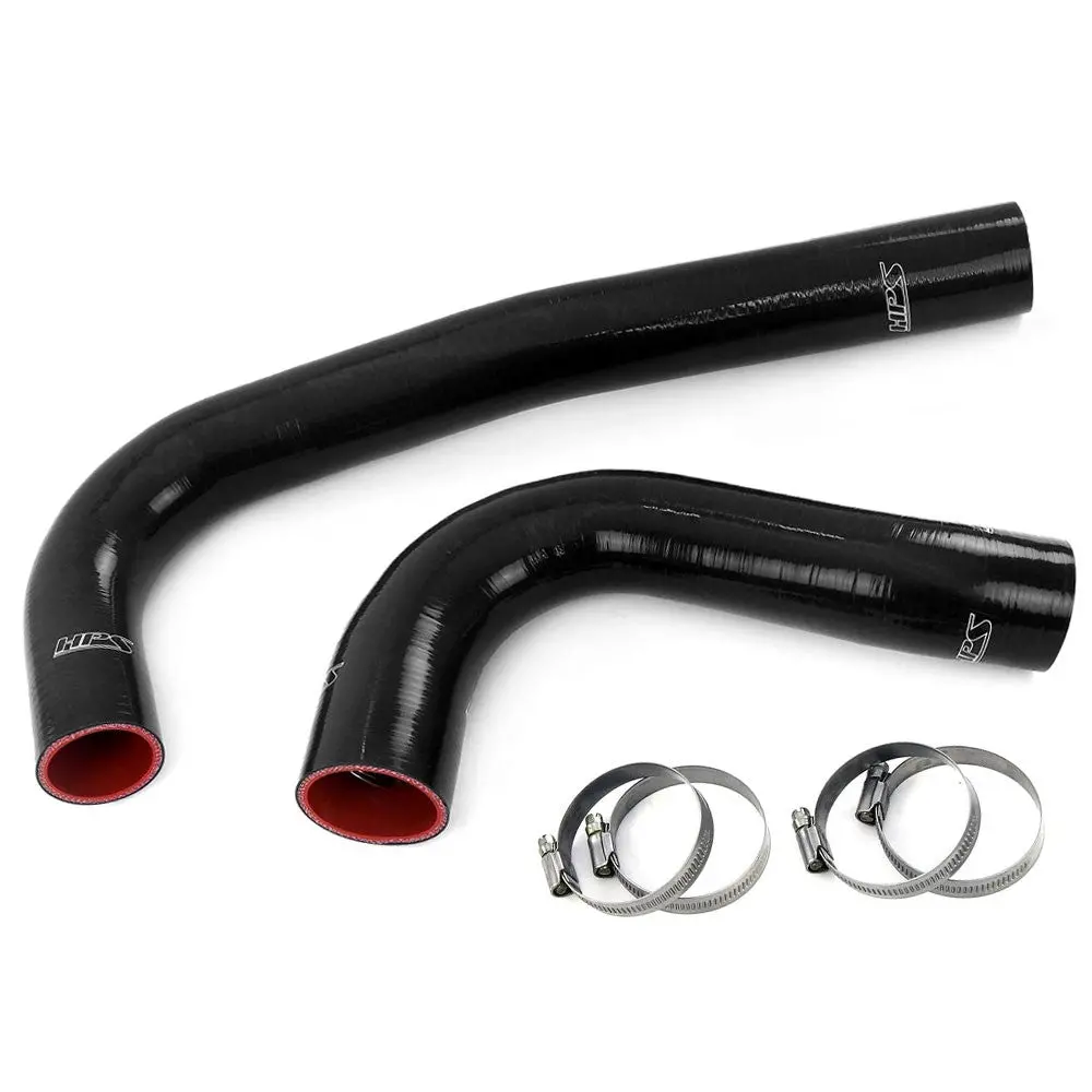 Hps Black 3-Ply Silicone Radiator Coolant Hose Kit For 10-12 Ram 2500 3500 6.7L Diesel 1