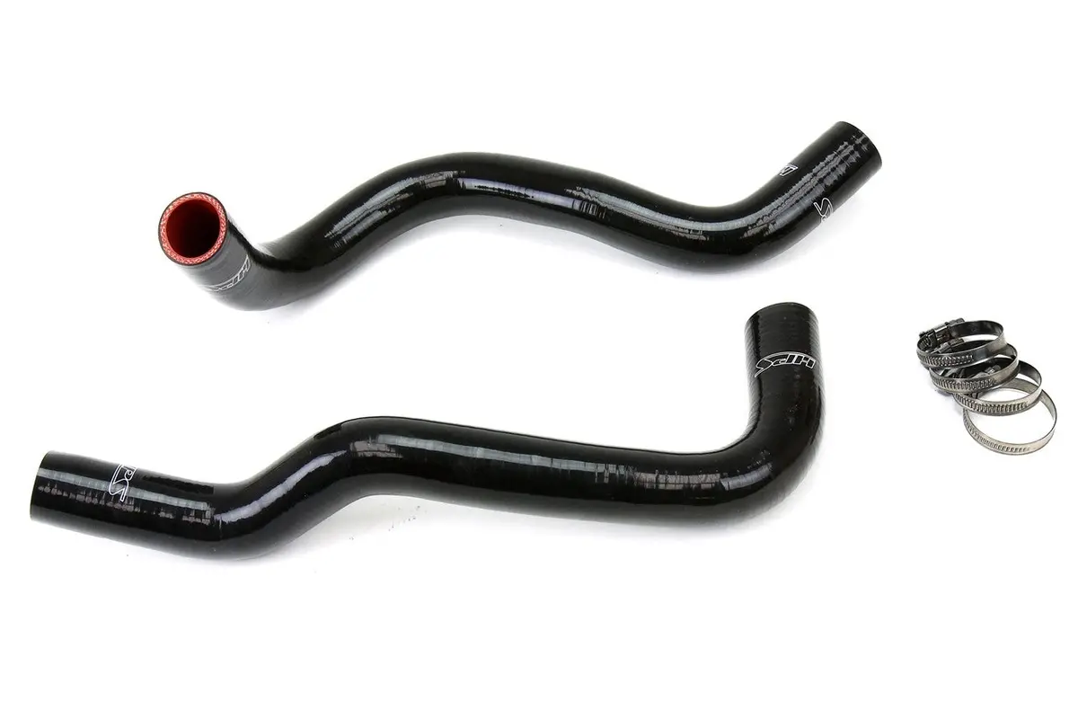 Hps Black 3-Ply Silicone Radiator Coolant Hose Kit For 05-22 Toyota Tacoma 2.7L 4Cyl 1