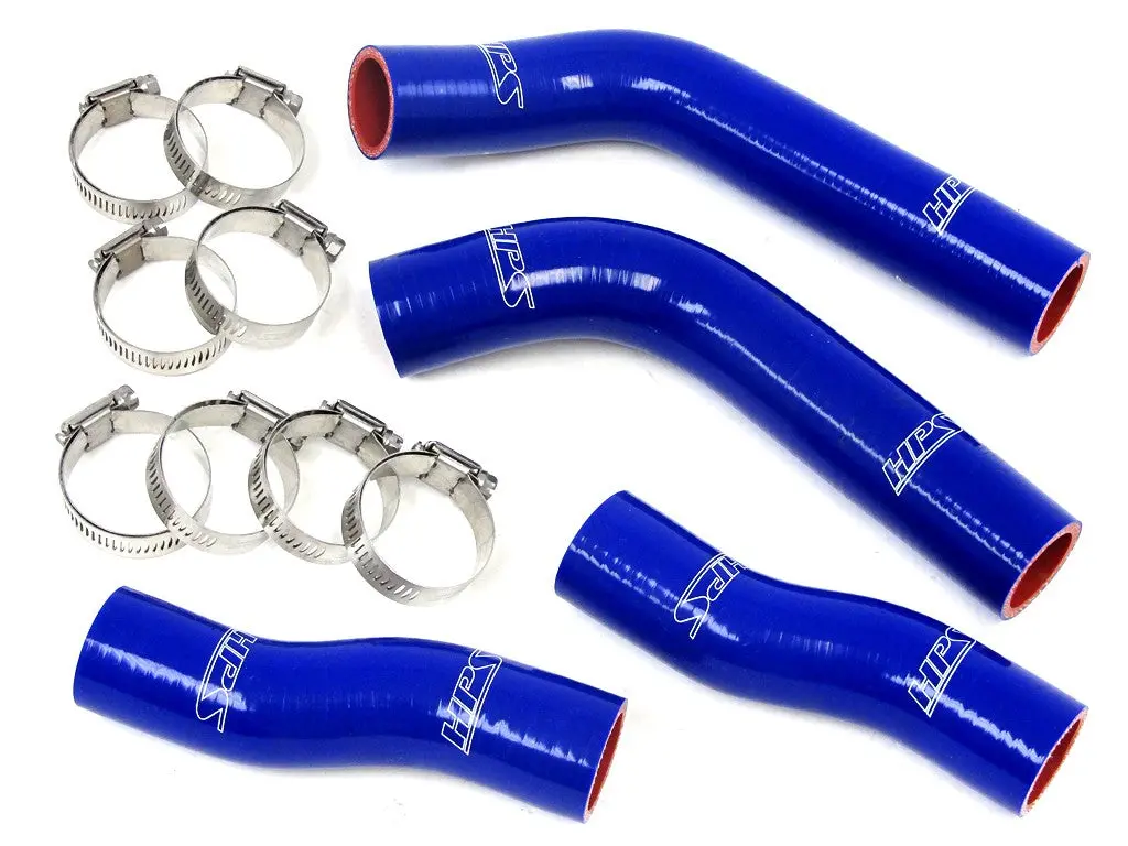 Hps Blue 3-Ply Silicone Radiator Coolant Hose Kit For 90-99 Toyota Mr2 3Sgte Turbo 1