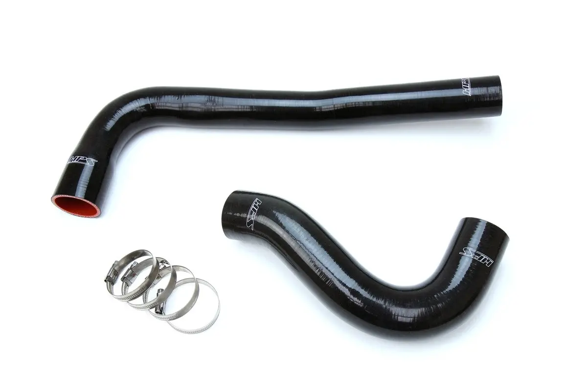 Hps Black 3-Ply Silicone Radiator Coolant Hose Kit For 03-10 Dodge Ram 2500 3500 5.9L 6.7L Diesel Cummins 1