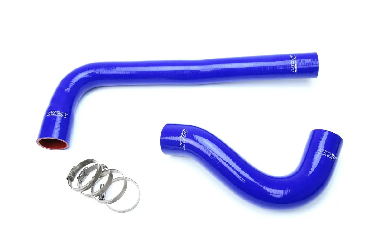 Hps Blue 3-Ply Silicone Radiator Coolant Hose Kit For 03-10 Dodge Ram 2500 3500 5.9L 6.7L Diesel Cummins 1