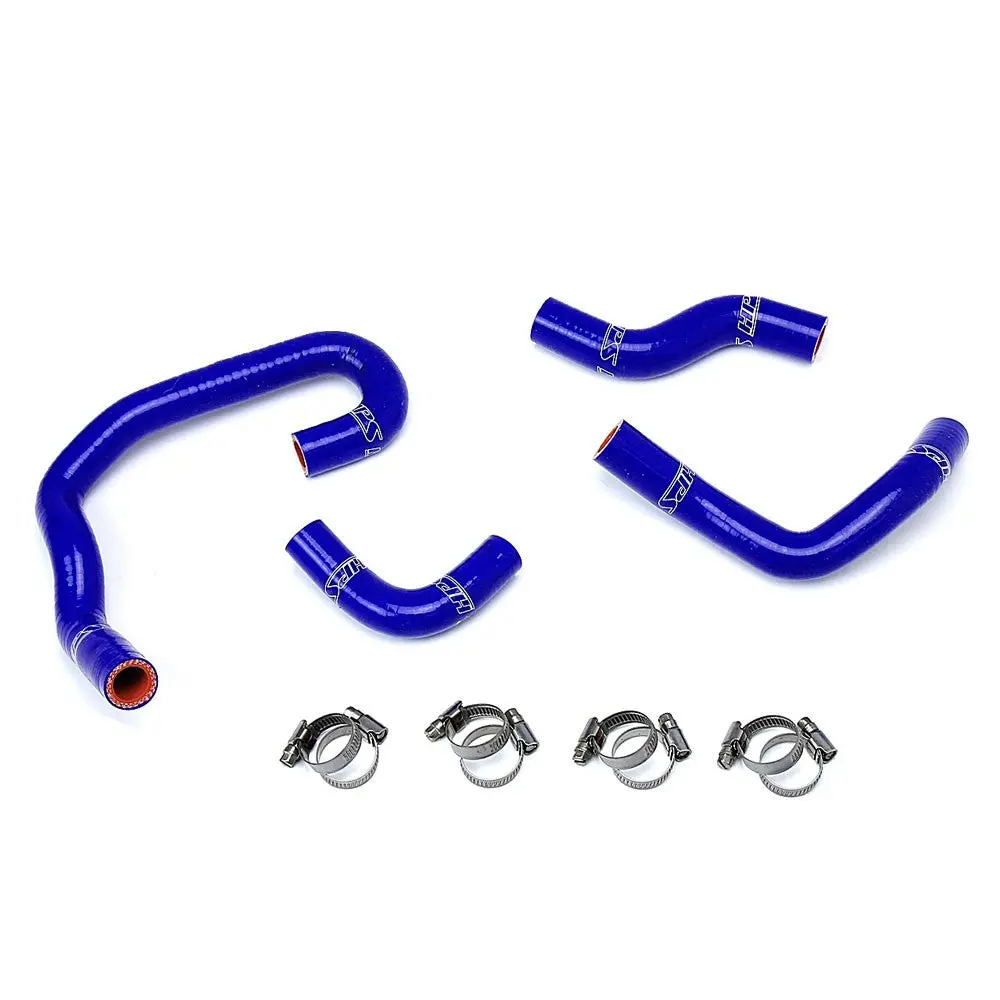 Hps Blue 3-Ply Silicone Heater Coolant Hose Kit For 93-95 Toyota 4Runner / Pickup 3.0L V6 Lhd 1