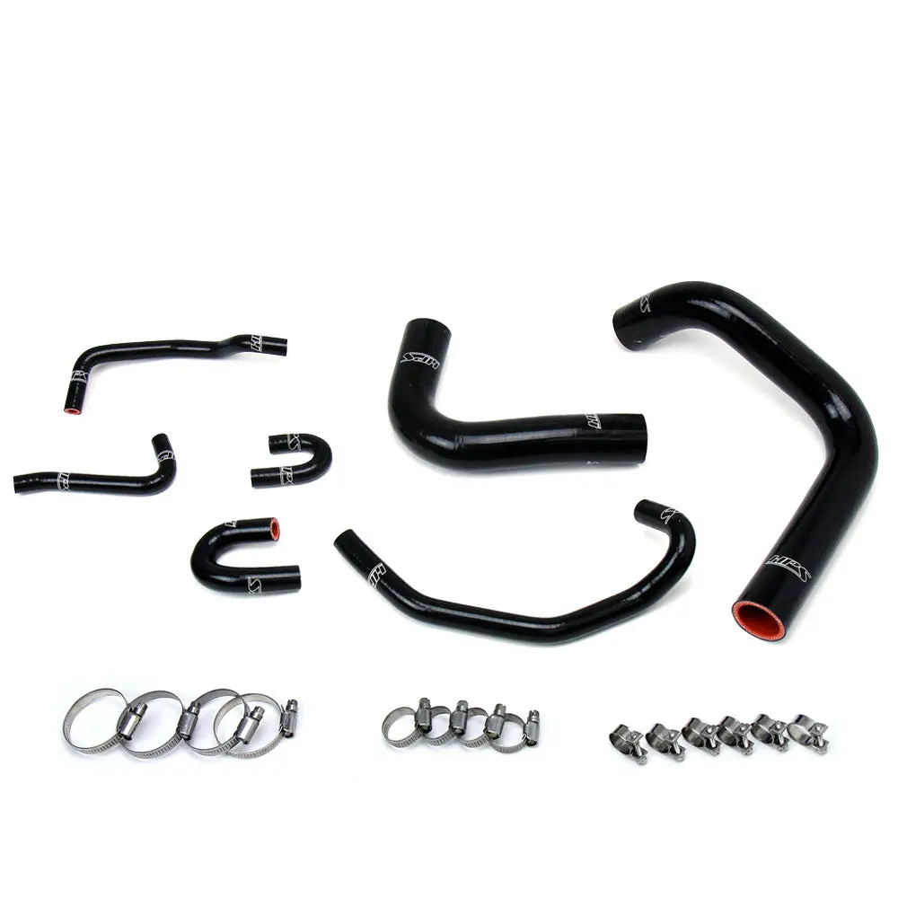 Hps Black 3-Ply Silicone Radiator Coolant Hose Kit For 89-95 Toyota 4Runner Pickup 3.0L V6 1