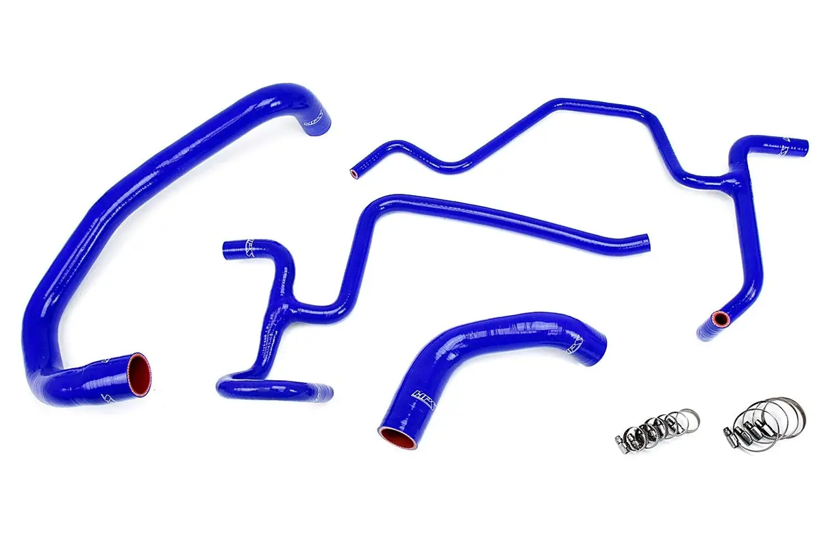 Hps Blue 3-Ply Silicone Radiator & Heater Coolant Hose Kit For 05-10 300C Challenger Charger Magnum R/T 5.7L V8 1