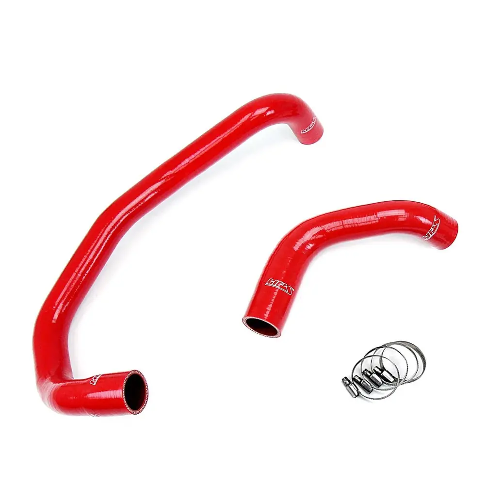 Hps Red 3-Ply Silicone Radiator Coolant Hose Kit For 05-10 300C Challenger Charger Magnum R/T 5.7L V8 1