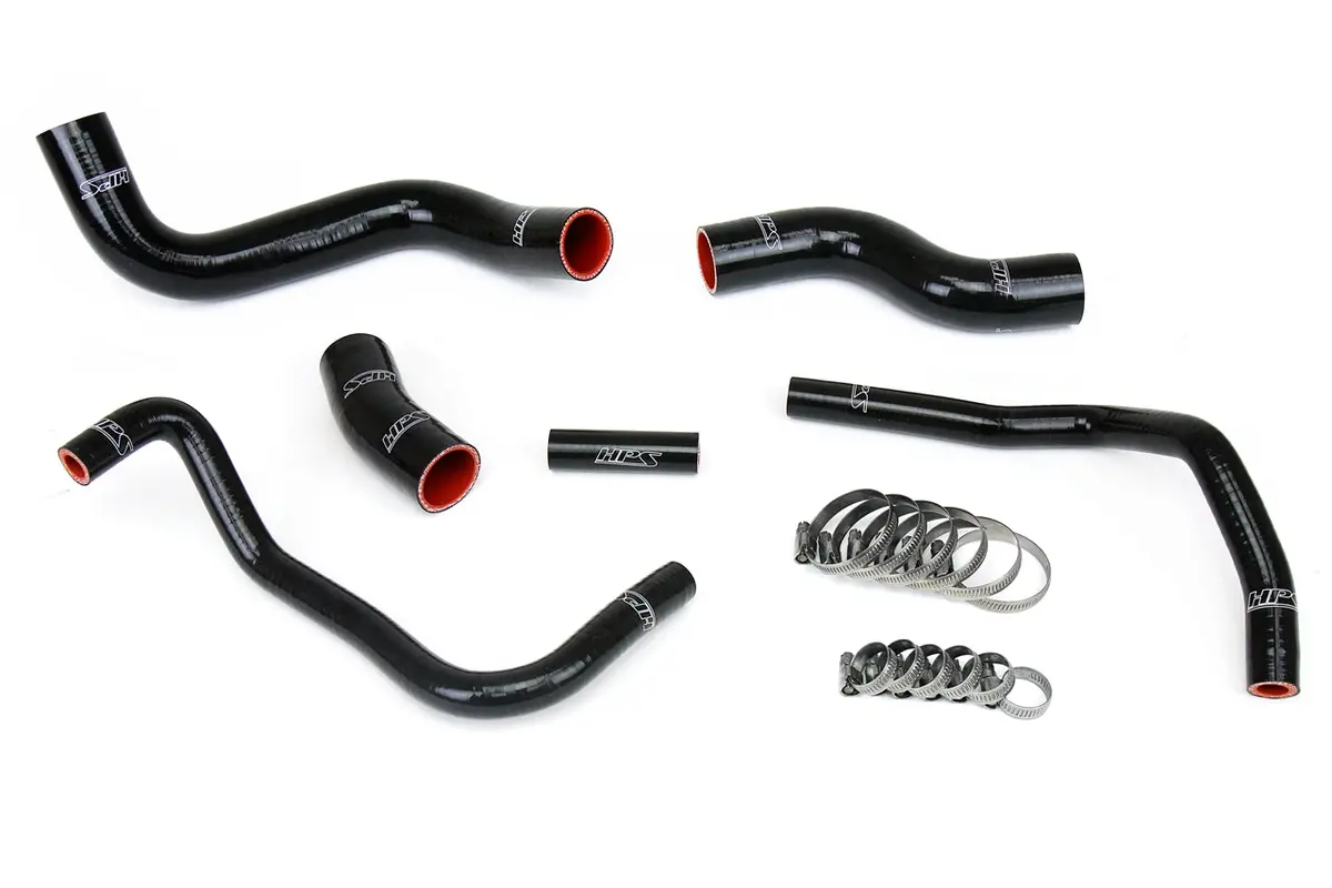 Hps Black 3-Ply Silicone Radiator/Heater Coolant Hose Kit For 13-20/22+ Scion Fr-S / Subaru Brz / Toyota 86 Gr86 1
