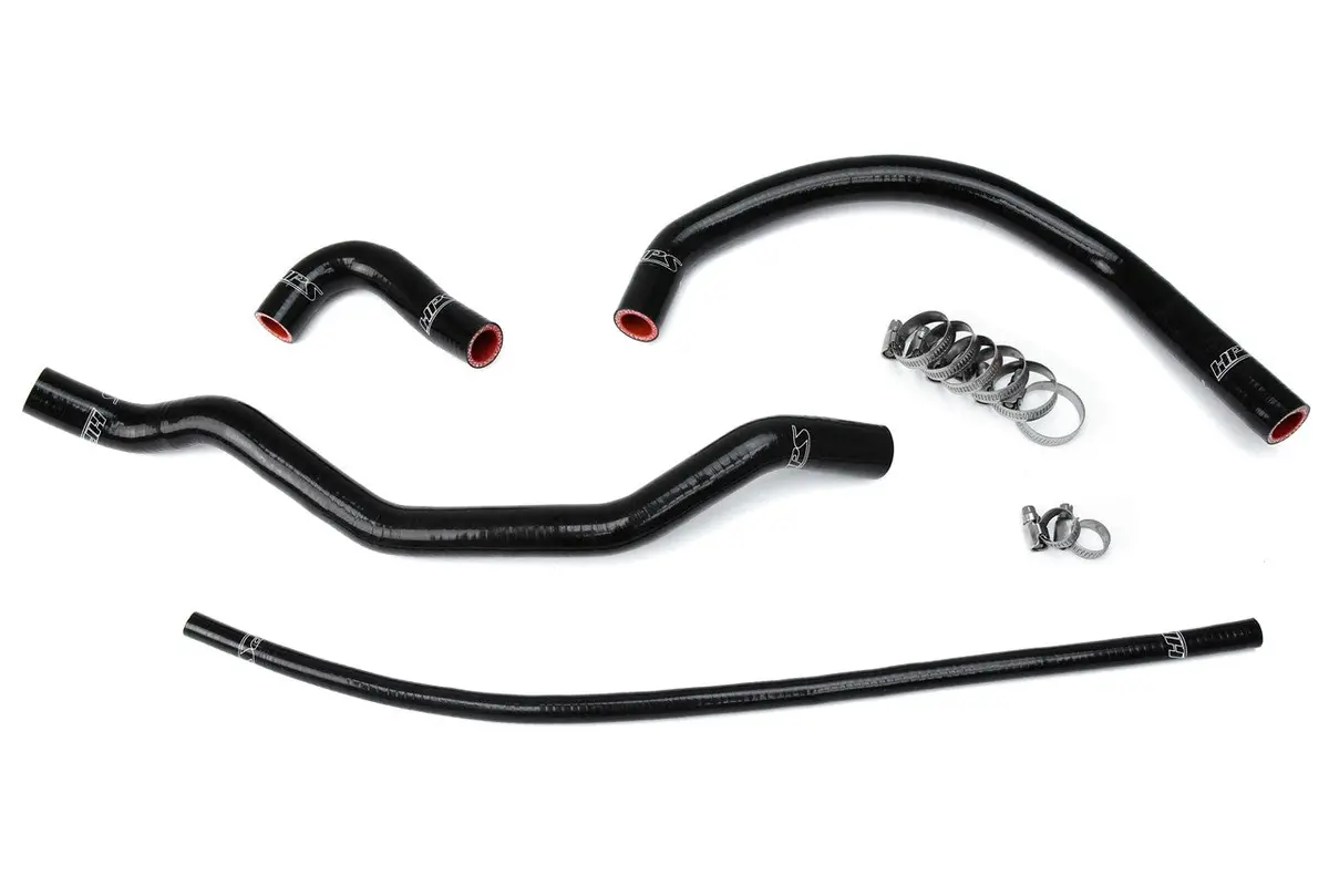 Hps Black 3-Ply Silicone Radiator Coolant Hose Kit For 87-06 Yamaha Yfz350 Banshee 1